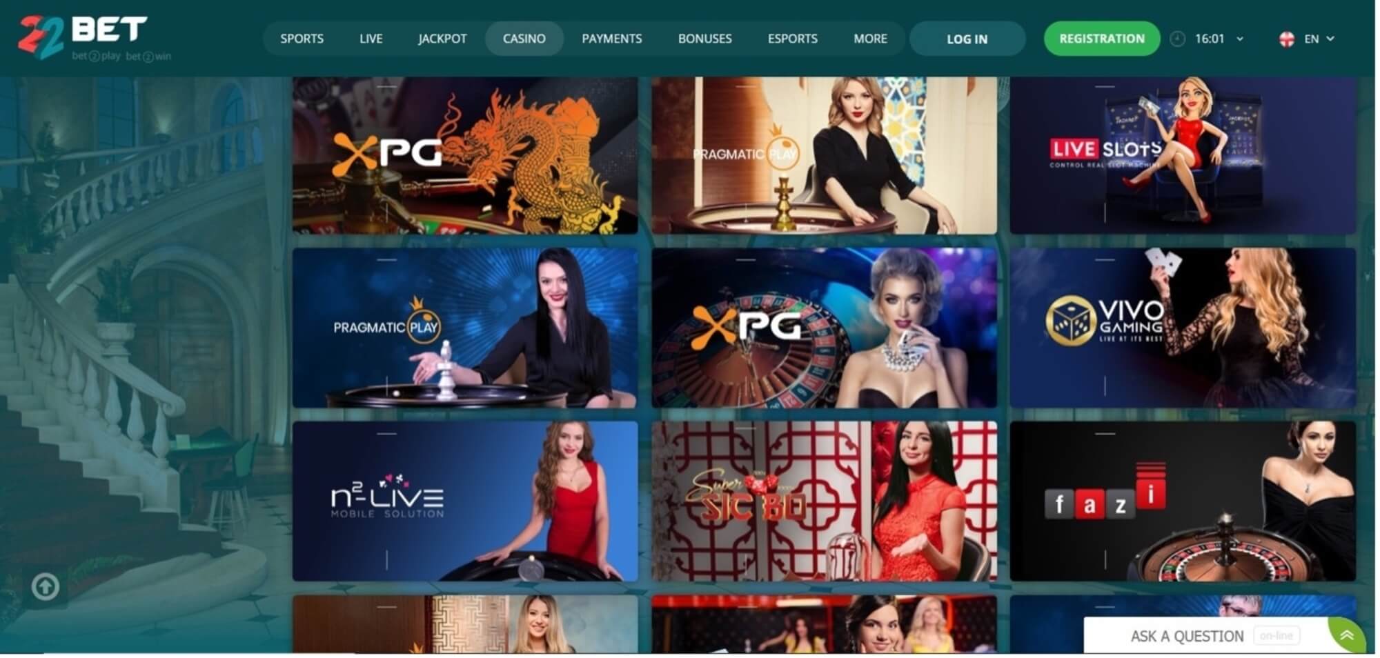 22Bet Casino Philippines Review