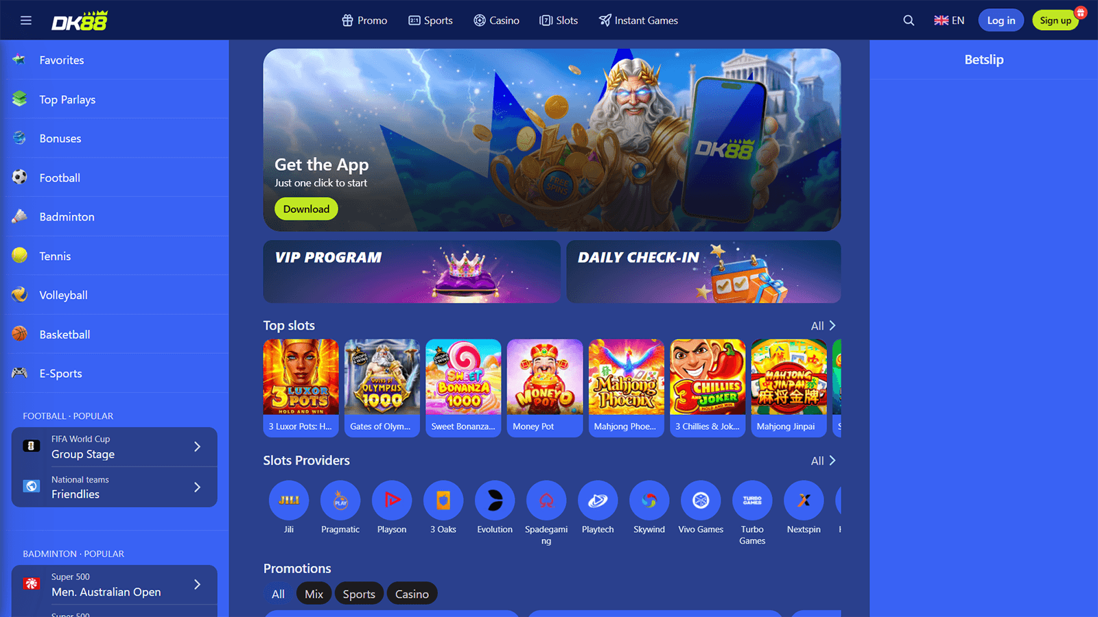 DK88 Casino Homepage in Philippines