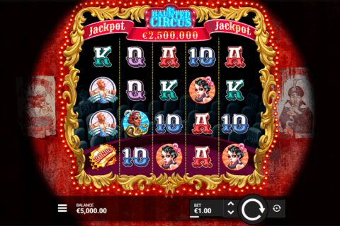 haunted circus hacksaw gaming 